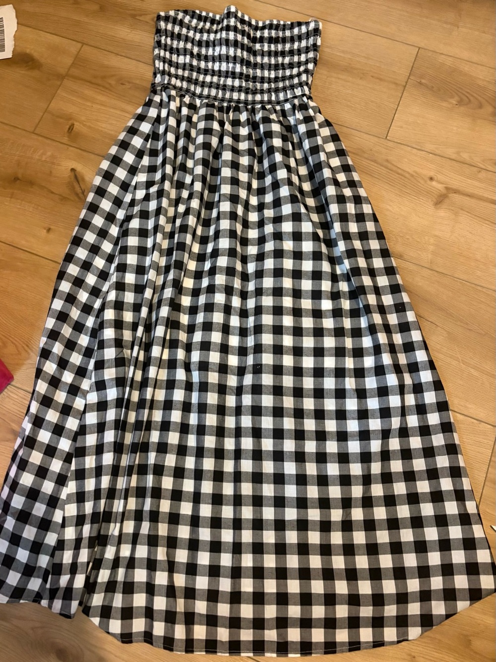 VICI Forever Summer Gingham Maxi Dress size medium - Picture 4 of 4
